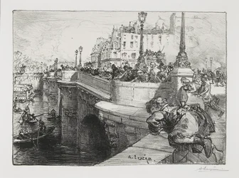 Qualcuno è annegato!, c. 1895